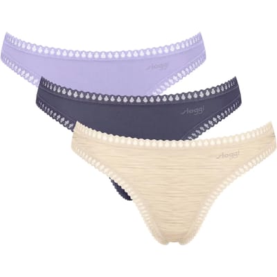 Dames string Sloggi Go Crush (x3)