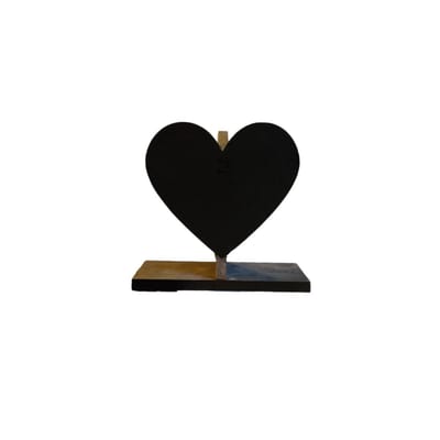 Djemzy - Brillenhouder hartje - brillenstandaard - brillendisplay - brilhouder -zwart