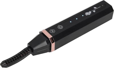 Electric Eyelash Curlers - 5V 2W Draagbare 3 Snelheden USB Oplaadbare Wimperkruller voor Schoonheid - Zwart