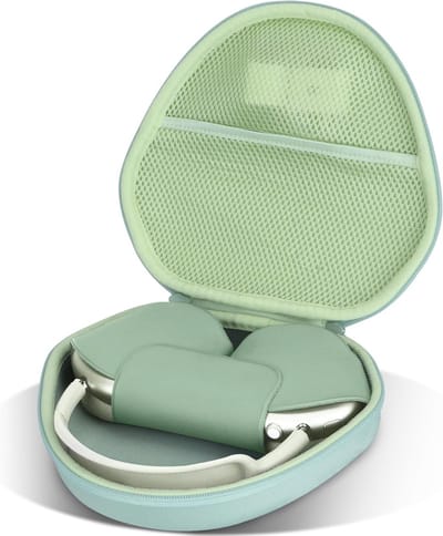 Duurzame Hard Case voor Draadloze Over-Ear Hoofdtelefoon Apple AirPods Max met Bescherming en Opbergruimte