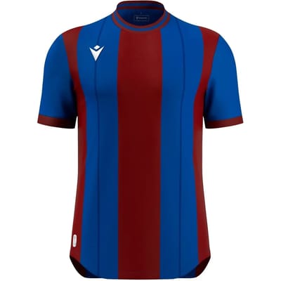 Macron Propus Eco Shirt Korte Mouw Heren - Royal / Blauw | Maat: 3XL