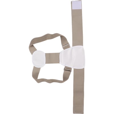 Kinder Rugbrace Houdingscorrector Comfortabel Myopie Bultrug Preventie Rug Rechthouder white