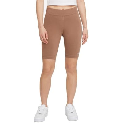 Nike Essential Bike Shorts Bruine Legging