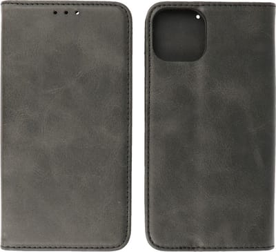 iPhone 13 Hoesje - Folio Book Case - Booktype Telefoonhoesje - Zwart