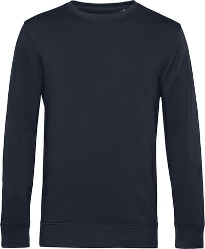 Organic Inspire Crew Neck Sweater B&C Collectie Donkerblauw maat XL