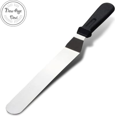 New Age Devi - Paletmes - Glaceermes - Middel - 27 cm - Gebogen Spatel