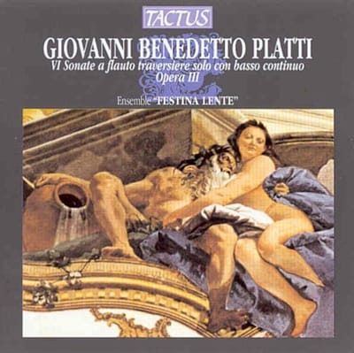 Ensemble Festina Lente - Platti: VI Sonate A Flauto Traversiere Solo Con Basso Continuo Opera III (CD)