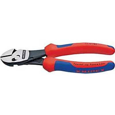 Knipex TwinForce 73 72 180 Werkplaats Kracht-zijkniptang Met facet 180 mm