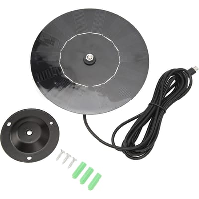 Panneau Solaire pour Camping-car Mono Haute Efficacité Panneau Chargeur de Batterie Solaire avec Support Câble de Chargement de 3 Mètres pour Camping-car Extérieur gray