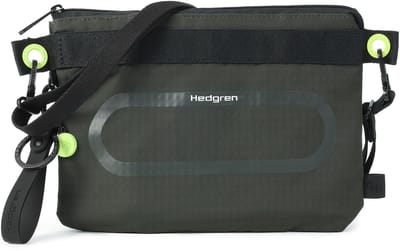 Hedgren schoudertas Ichi Crossover Black Ink groengrijs