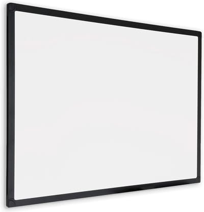 IVOL Whiteboard met zwart frame - Magnetisch - 80x110 cm