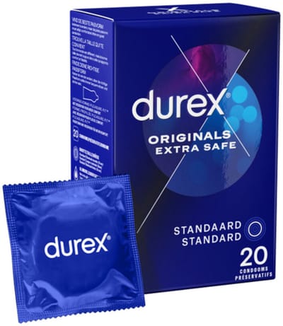 Durex Originals Condooms Extra Safe - 6x 20 stuks