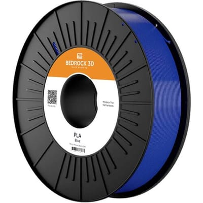 BEDROCK 3D PLA-0005a075 PLA Blue 1.75 mm 750 g Filament PLA kunststof 1.75 mm 750 g Blauw 1 stuk(s)