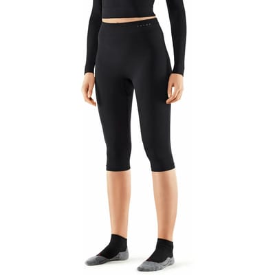 FALKE Maximum Warm 3/4 sneldrogend functioneel functioneel ondergoed dames zwart - maat XL