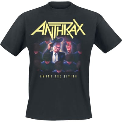 Anthrax T-shirt - Among The Living - S tot XXL - voor Mannen - zwart