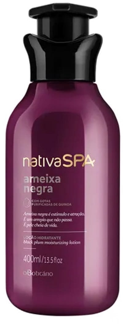 Boticário Nativa Spa Body Moisturizer Zwarte Pruim Lotion 400ml