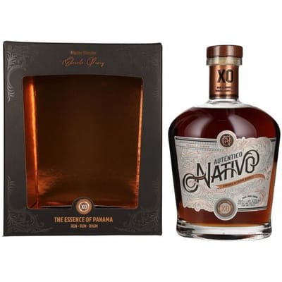 Nativo Rum Auténtico Nativo XO Cognac Barrels Finish 43% Vol. 0,7l in geschenkverpakking