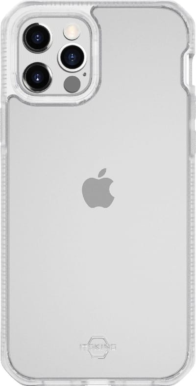 ITSkins Doorzichtig Hoesje geschikt voor Apple iPhone 12 Pro Max Telefoonhoesje Hardcase | ITSkins HybridFrost Backcover Shockproof | Doorzichtig Telefoonhoesje iPhone 12 Pro Max | Schokbestendig iPhone 12 Pro Max Telefoonhoesje | Anti Shock Proof -