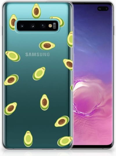 Samsung Galaxy S10 Plus Siliconen Case Avocado