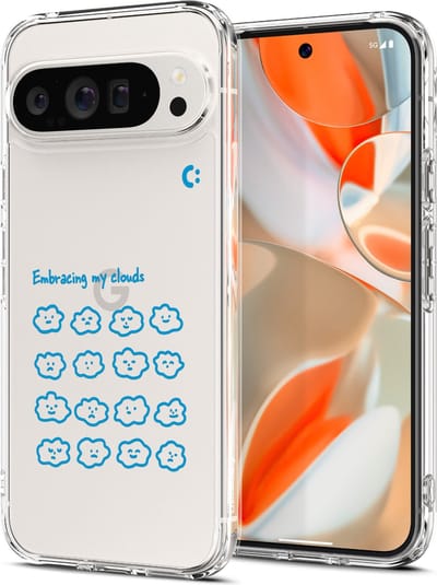 Spigen Ultra Hybrid Hoesje Geschikt voor Google Pixel 9 Pro XL - Back Cover met Air Cushion - Cloudy