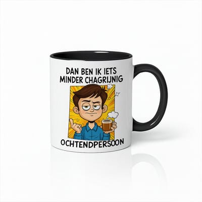 Nevolis® | Koffiemok 330ml met Uniek Design | Ontwerp Jouw Eigen Mok | Handgemaakt Cadeau voor Koffieliefhebbers | Gepersonaliseerd op Aanvraag | Enkel of Grote Bestelling