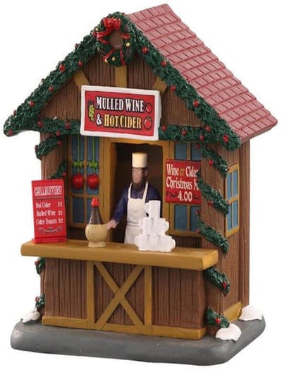 Lemax - Mulled Wine And Ciders, B/o (3v) - Kersthuisjes & Kerstdorpen