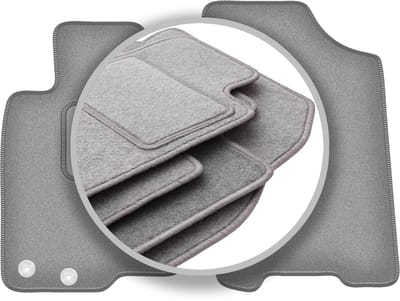 Grijze automatten voor: Nissan Navara IV pick-up (2014-)