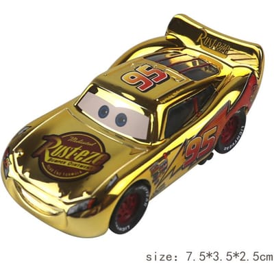 Pixar Auto 2 Lightning Mcqueen Model Speelgoedauto 1:55 Gegoten Metaallegering Speelgoed Voor Kinderen Jongens Kerstcadeau Speelgoed