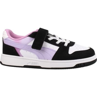 Puma Rebound Slam Faded Glow - Meisjes - Zwart - Maat:28