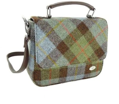 Schoudertas Thurso MacLeod - 23x24x9 - Harris Tweed - Glen Appin of Scotland