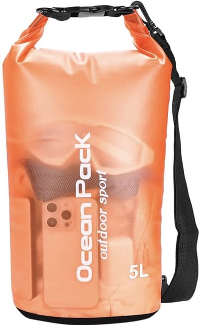 Nixnix® - Waterdichte Tas - Dry bag - 2L - Oranje - Ocean Pack - PVC