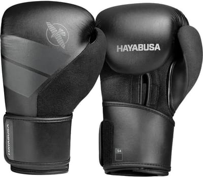 Hayabusa S4 Bokshandschoenen - Zwart 14 oz