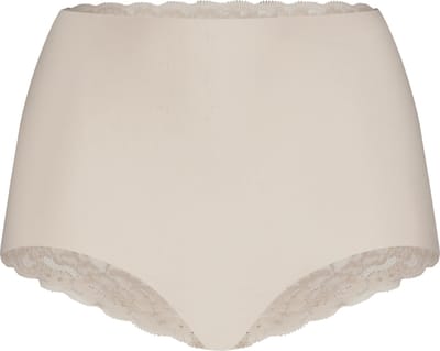 Ten Cate Secrets high waist met kant almond voor Dames | Maat XL