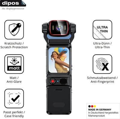 dipos – 4x Matte Beschermfolie geschikt voor YCCNIU YC18 | Krasbestendige & antireflecterende Screenprotector Ultra-Thin