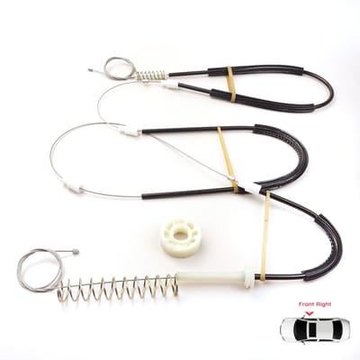 BWR5349 Reparatieset raammechanisme voor rechtsvoor voor Porsche 911 996 1997-2005 Boxster 986 1996-2004 99654201605