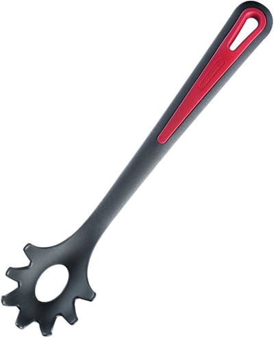 Westmark Spaghetti-/pastalepel, lengte: 30,5 cm, Gallant, zwart/rood, 29602270
