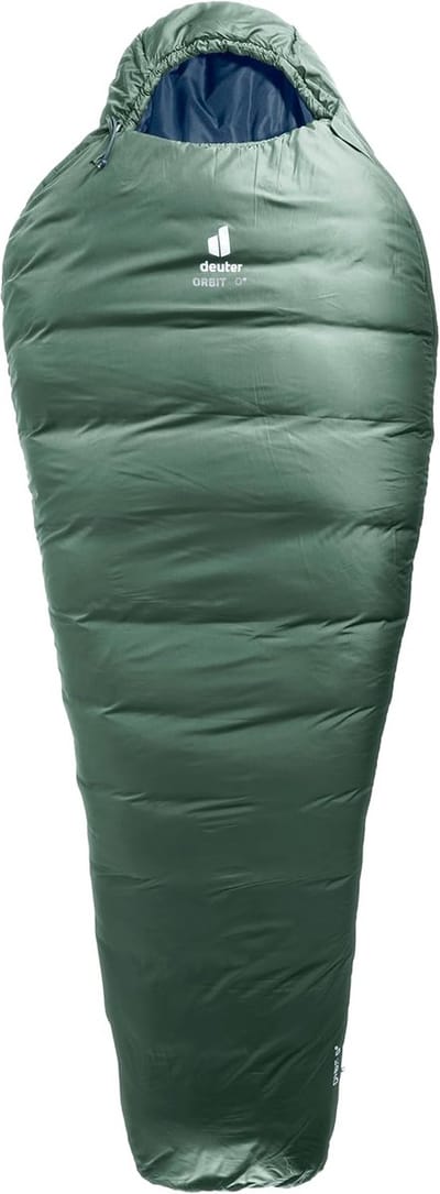 Synthetische Slaapzak - Extra Lange Slaapzak - Kamperen Seizoensovergang - Gemaakt Van Gerecyclede Materialen - 220 x 79 cm - Groen
