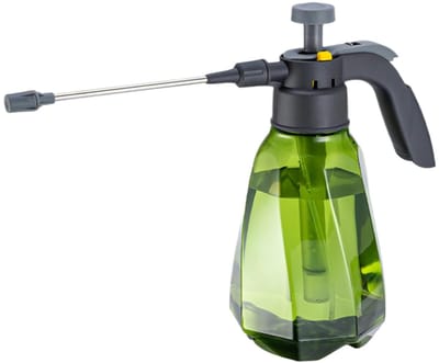QTTVBTNA Plantenspuit – Drukspuit – 1,5L– Handmatige Druksproeier met Verstelbare Spuitmond – voor Tuin, Gazon & Huishoudelijk Gebruik