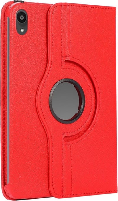 Draaibaar Tablethoes met Standaard geschikt voor Apple iPad Pro 11 (2018) | iPad Air 4/5 10.9 (2020/2022) | Tabletcase Bookcase met regelbare standen | Tablet Hoes Hoesje met 360 graden Rotatie - Rood