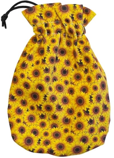 Full Art Dice Pouch - Sunflower
