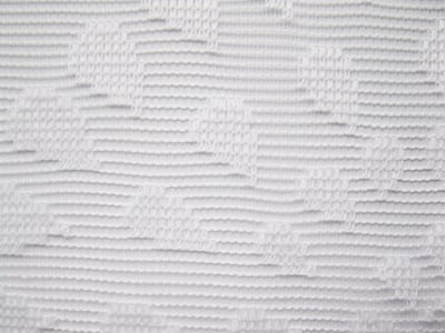 Elbersdrucke Bistro Gordijn Circolo 45x160 cm wit transparant