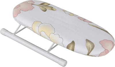Opvouwbare Strijkplank - Mini Strijkplank Tafel - Details Strijken - Ruimtebesparend Opvouwbaar - 26.5 cm - Pioen