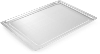 Bakplaat, voor Hendi heteluchtoven H90 (227060)&H90S (227077), tray voor ovens, 435x315x(H)8mm, RVS