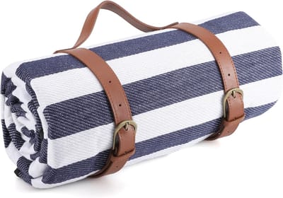 Picknickkleed voor binnen en buiten - Buitendeken - 150 x 200 cm - Waterdicht en opvouwbaar - Stranddeken - Geschikt voor strand, kamperen, wandelen, reizen - ANMI
