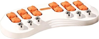 Voetmassagerol - Voetreflexplaat - Spierherstel Bevorderen - Ergonomisch Ontwerp - 291 x 142 cm - Grijs
