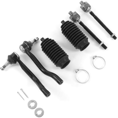6 stuks Stuurkogel Eindstukken Voor Binnen Buiten Set EV800356 Vervanging voor Honda Civic 1992?1995 Alle Modellen black