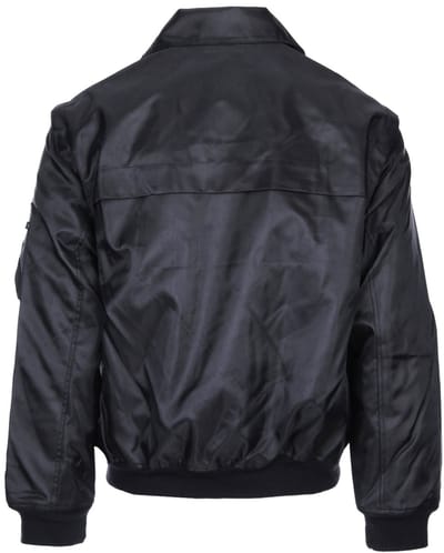 Fostex Garments - Security Jack with zip sleeves (kleur: Zwart / maat: XS)
