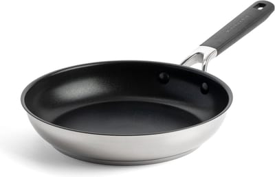KitchenAid Classic Stainless Steel koekenpan ø24cm - RVS - inductie - anti-aanbak