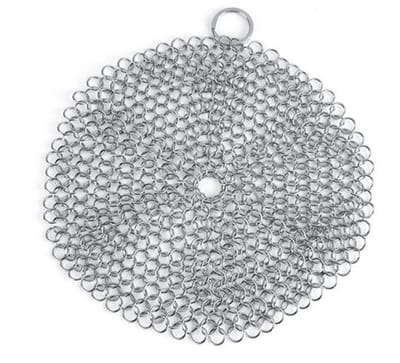 Shopcentral - Cast Iron Pan Cleaner - Kettingborstel - Veilig en