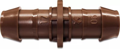 Rain Bird verbindingspijpje kunststof 16 mm barbed 3.5bar bruin type XFF17